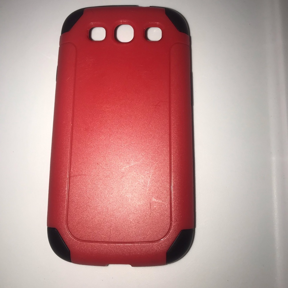 Black & Red Samsung Galaxy S3 Phone Case